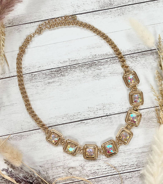 Iconic Image Necklace: Gold / One Size