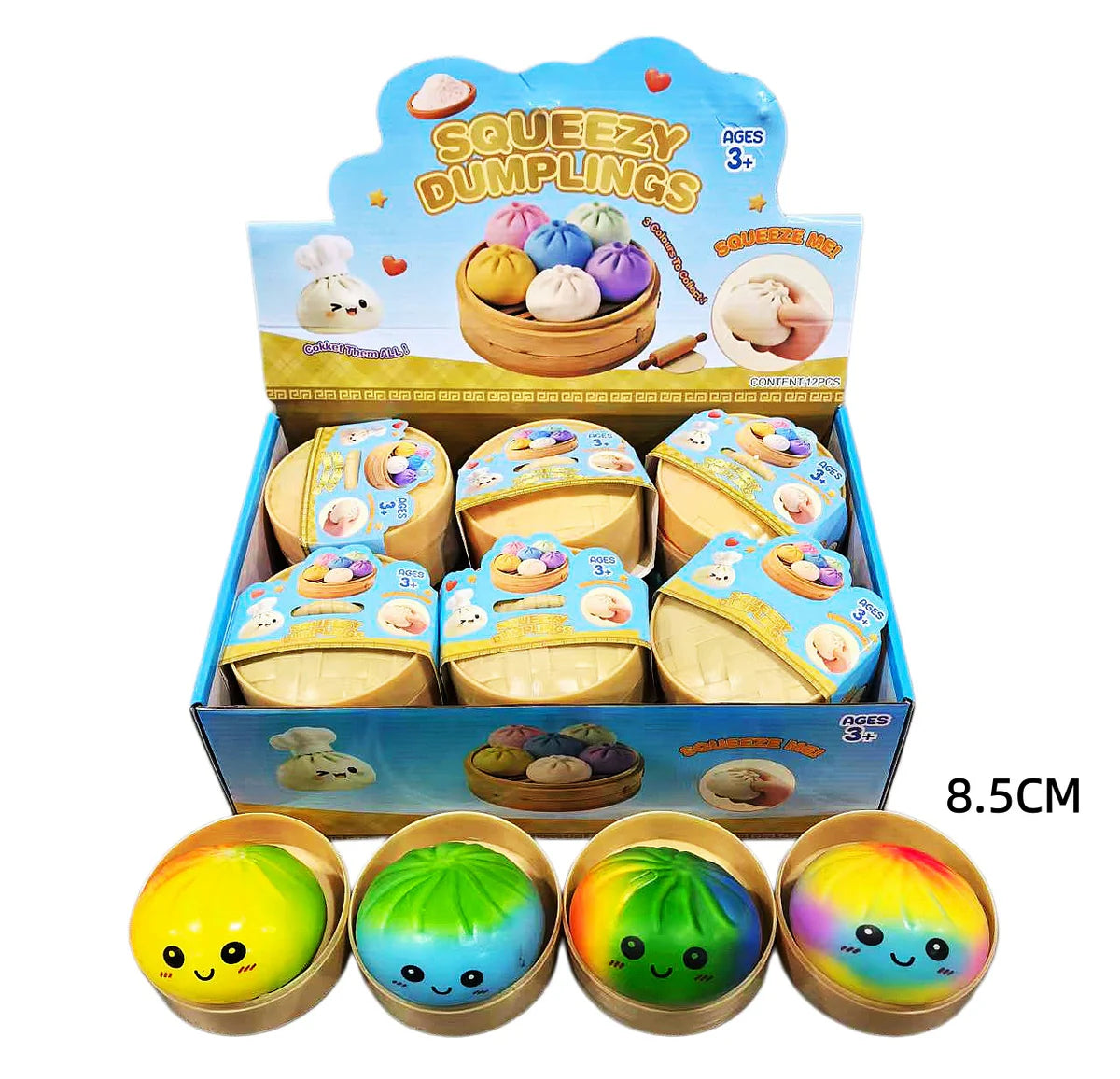 Rainbow Dumplings